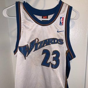 MICHAEL JORDAN WASHINGTON WIZARDS NIKE YOUTH LARGE JERSEY